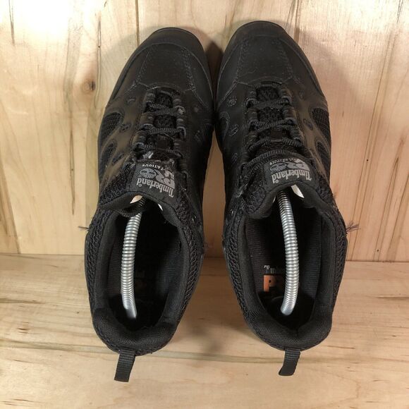 Timberland Pro Shoes Mens 9.5M Alloy Safety Toe Anti-Fatigue Black - Picture 5 of 9